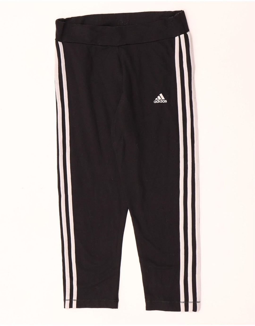 Женские леггинсы-капри Adidas Climalite UK 16, большие черные