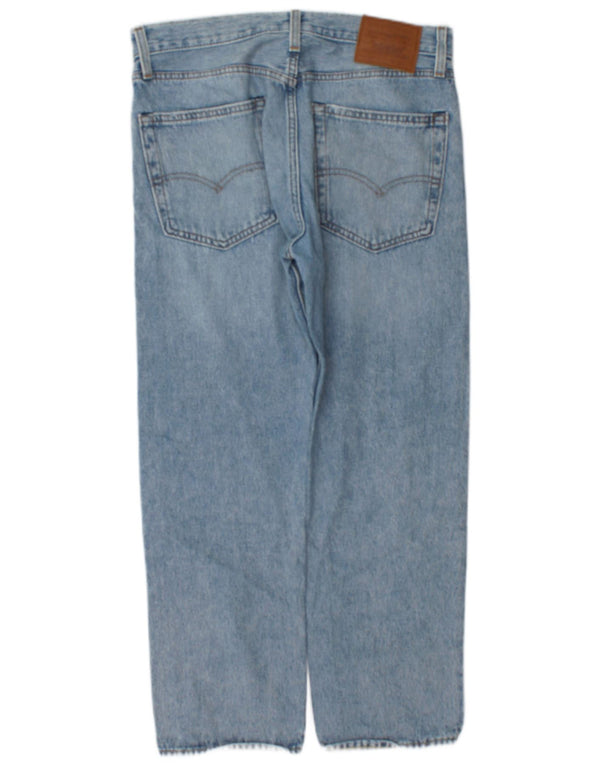 Мужские прямые джинсы Levi's 551 W30 L27 синие, хлопок