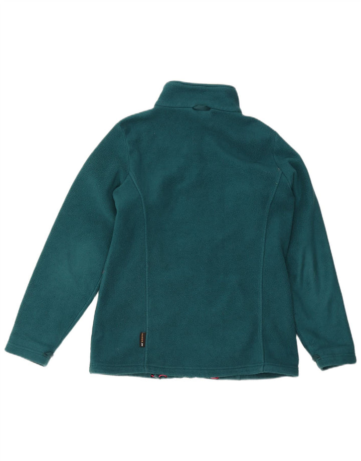 Женская флисовая куртка с подкладкой Jack Wolfskin, Великобритания, 12/14, средний зеленый полиэстер