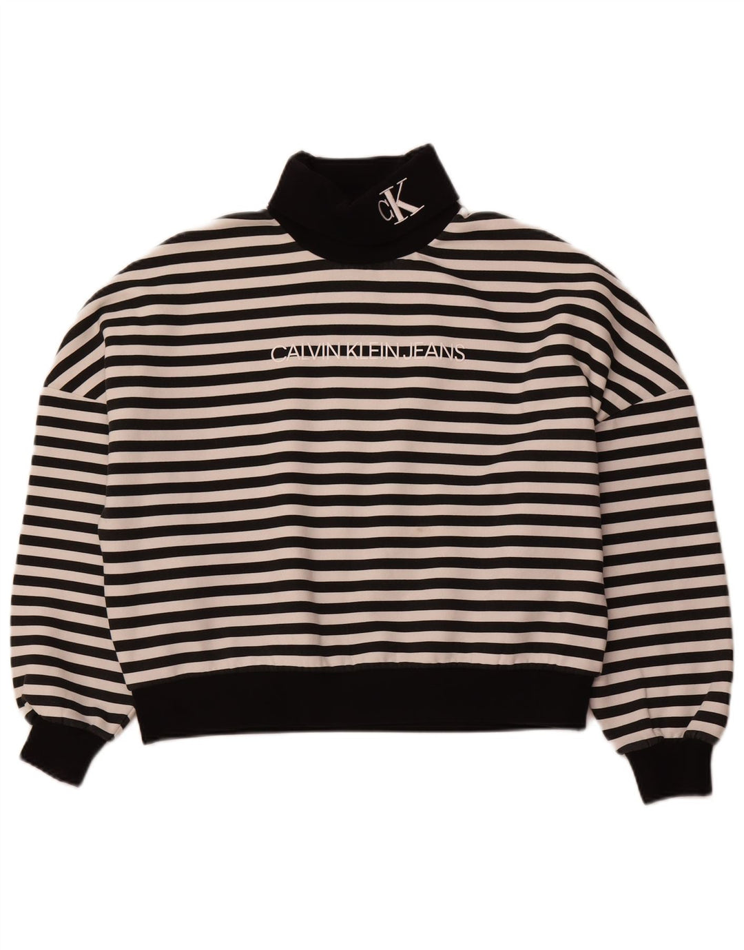 Женский джемпер оверсайз CALVIN KLEIN JEANS UK 14, большой черный