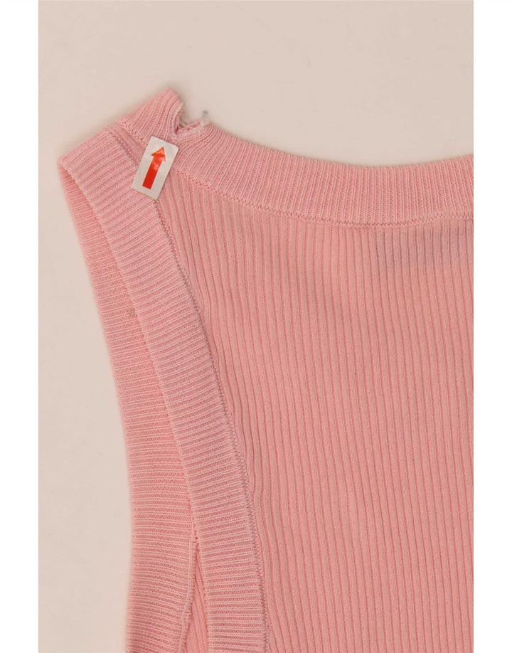 Женский жилет Zara UK 12, средний розовый