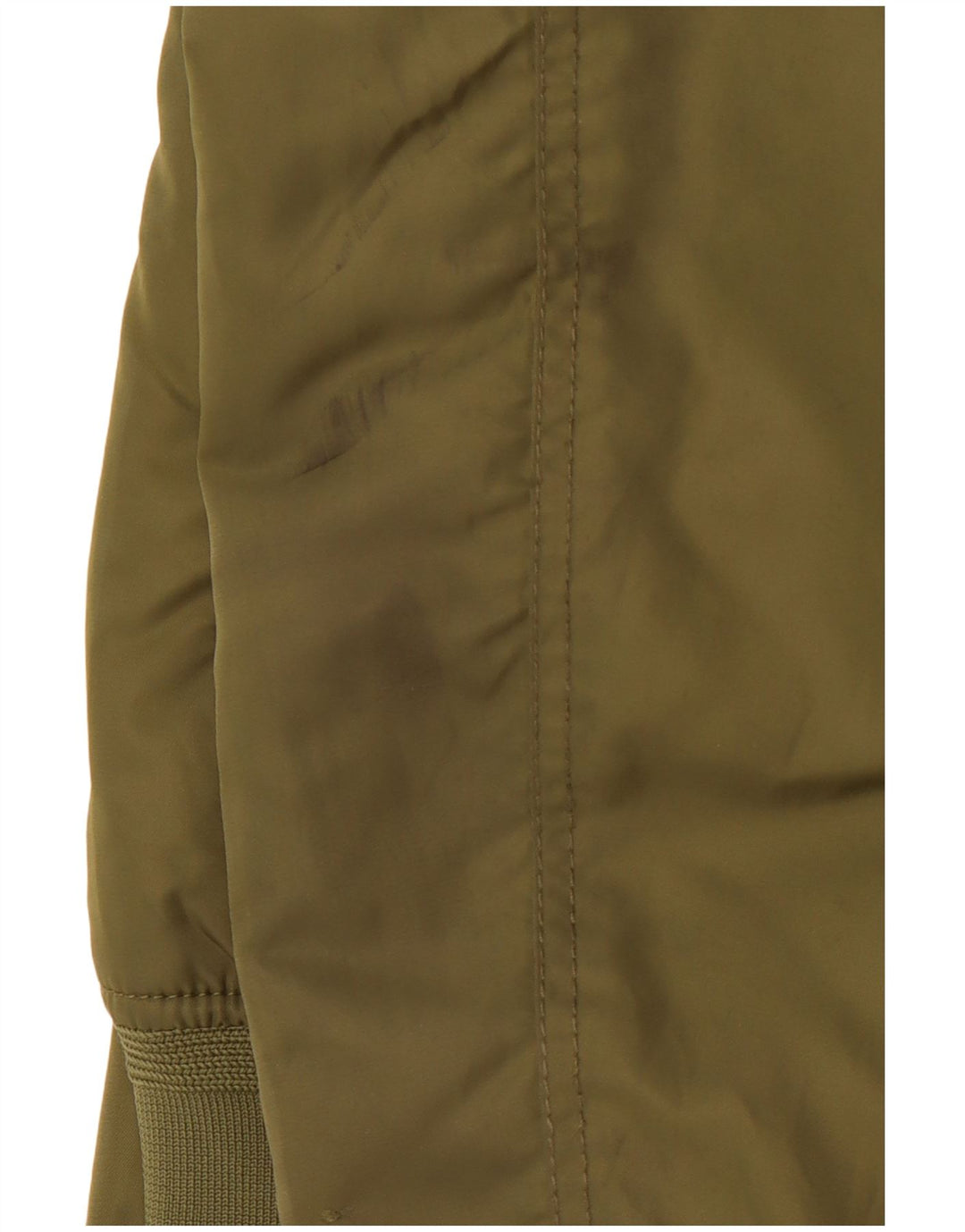 Мужская куртка-авиатор ZARA Adventure Graphic Flight UK 40, большая зеленая нейлоновая куртка