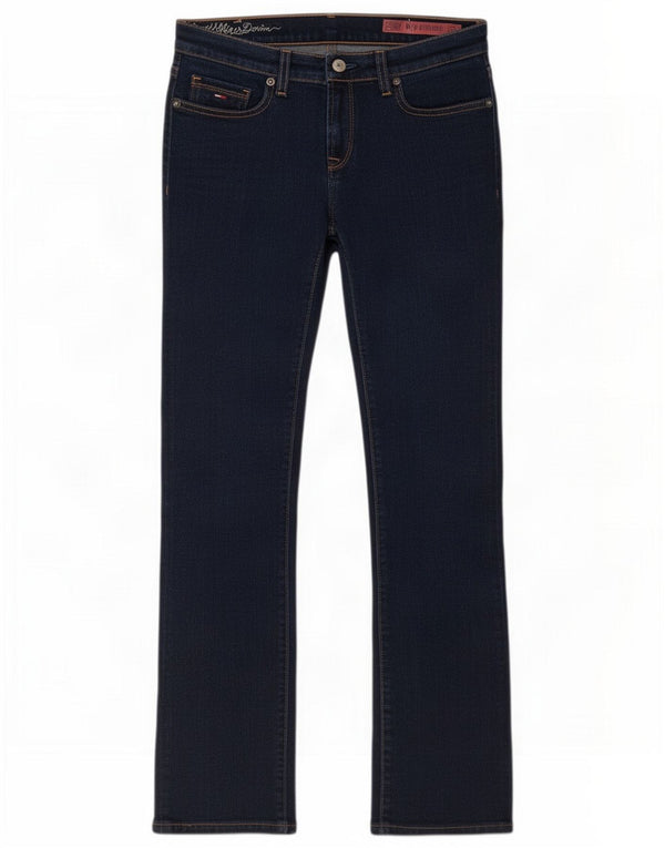 Tommy Hilfiger Womens Nina Straight Jeans W29 L27 Navy Blue Cotton