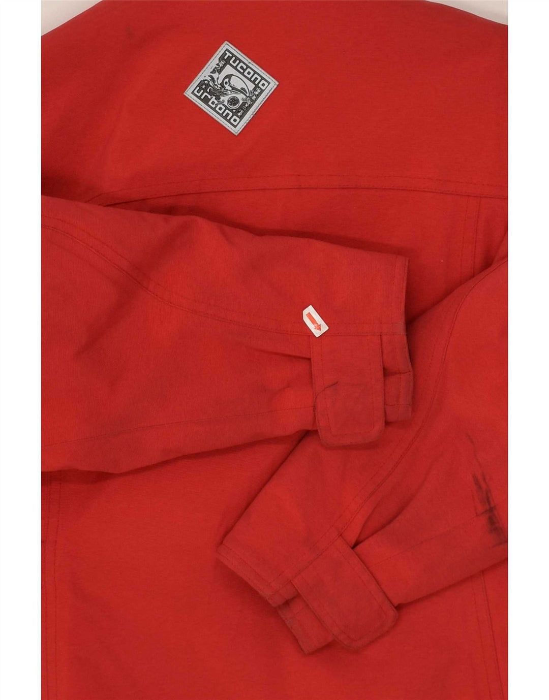 TUCANO URBANO Boys Utility Jacket 11-12 Years Red Nylon Vintage Tucano Urbano and Second-Hand Tucano Urbano from Messina Hembry 