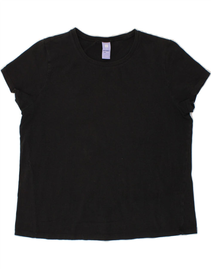 GAP Womens T-Shirt Top UK 16 Large Black Vintage Gap and Second-Hand Gap from Messina Hembry 