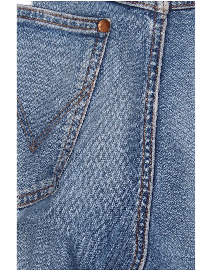 Мужские прямые джинсы Wrangler W33 L32, синий хлопок