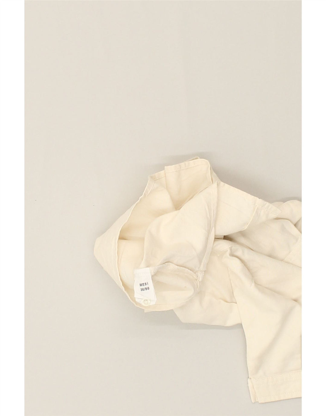TRUSSARDI BABY Boys Short Sleeve Shirt 2-3 Years Off White Cotton | Vintage Trussardi Baby | Thrift | Second-Hand Trussardi Baby | Used Clothing | Messina Hembry 