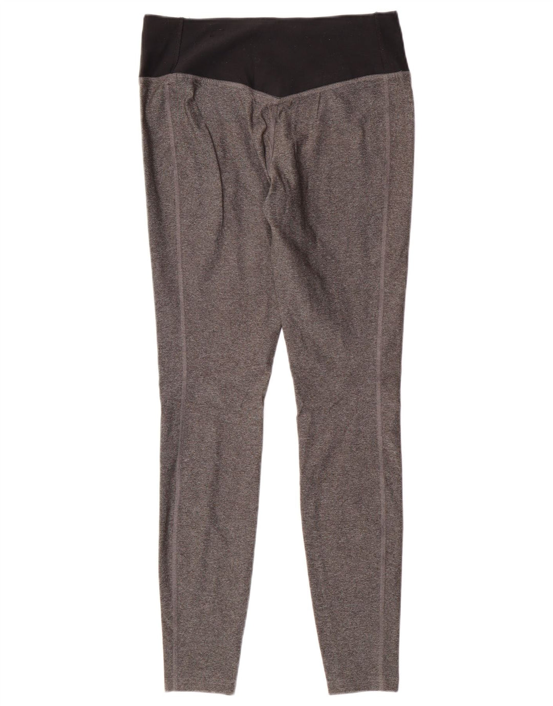 Женские леггинсы NIKE Dri Fit UK 12, средний серый цвет, полиэстер с цветными блоками