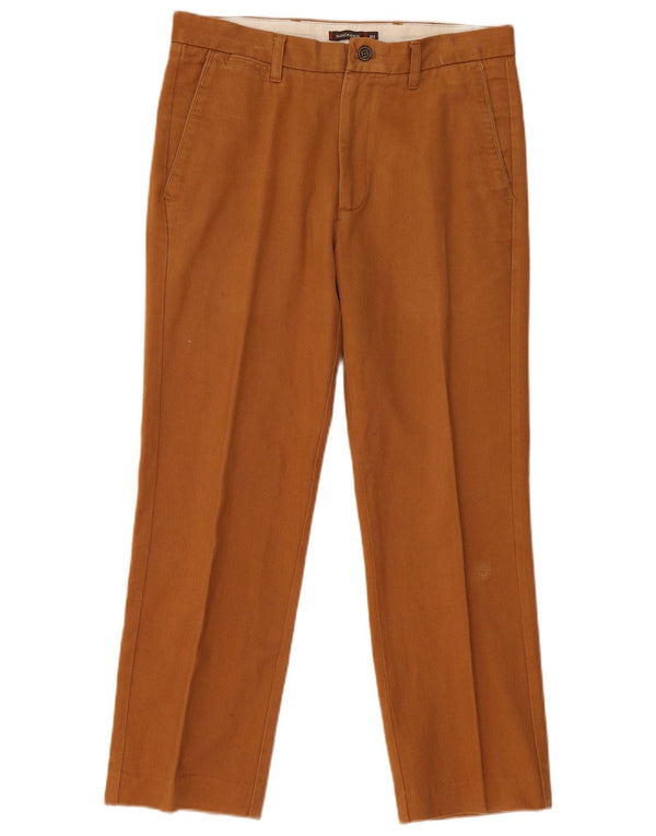 Мужские прямые брюки-чиносы Dockers W32 L27, коричневые, хлопковые
