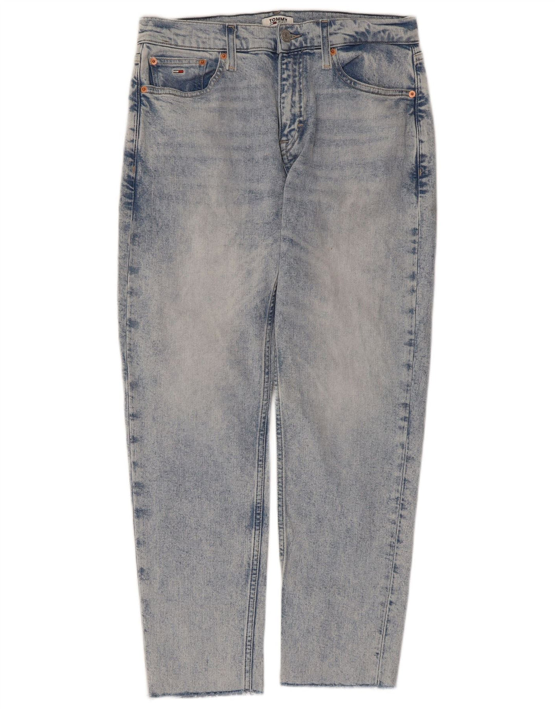 TOMMY HILFIGER Женские прямые джинсы W28 L26 синие, хлопок