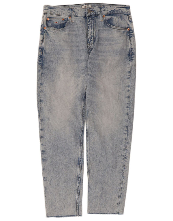 TOMMY HILFIGER Женские прямые джинсы W28 L26 синие, хлопок