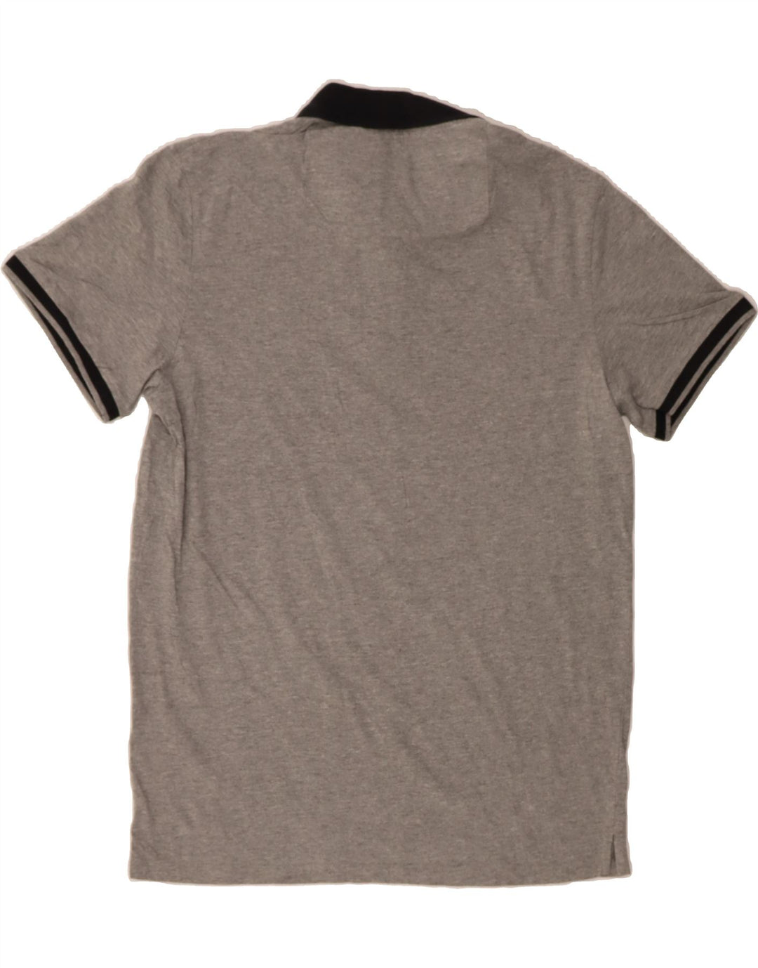 JACK & JONES Mens Polo Shirt XL Grey Cotton Vintage Jack & Jones and Second-Hand Jack & Jones from Messina Hembry 