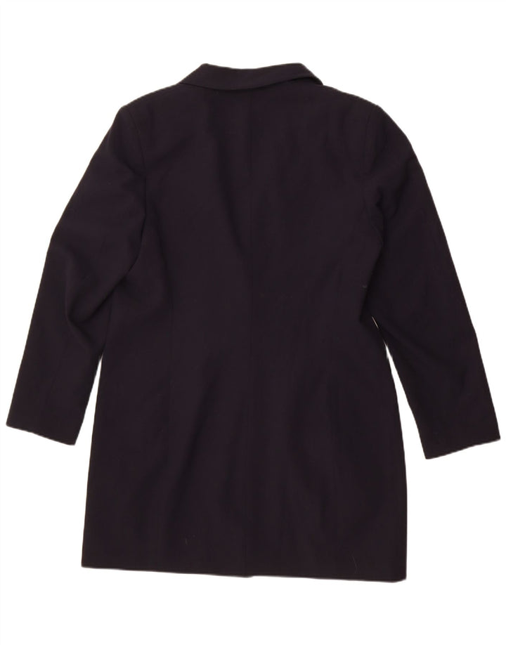 Женский удлиненный пиджак Marks & Spencer UK 16, большой темно-синий