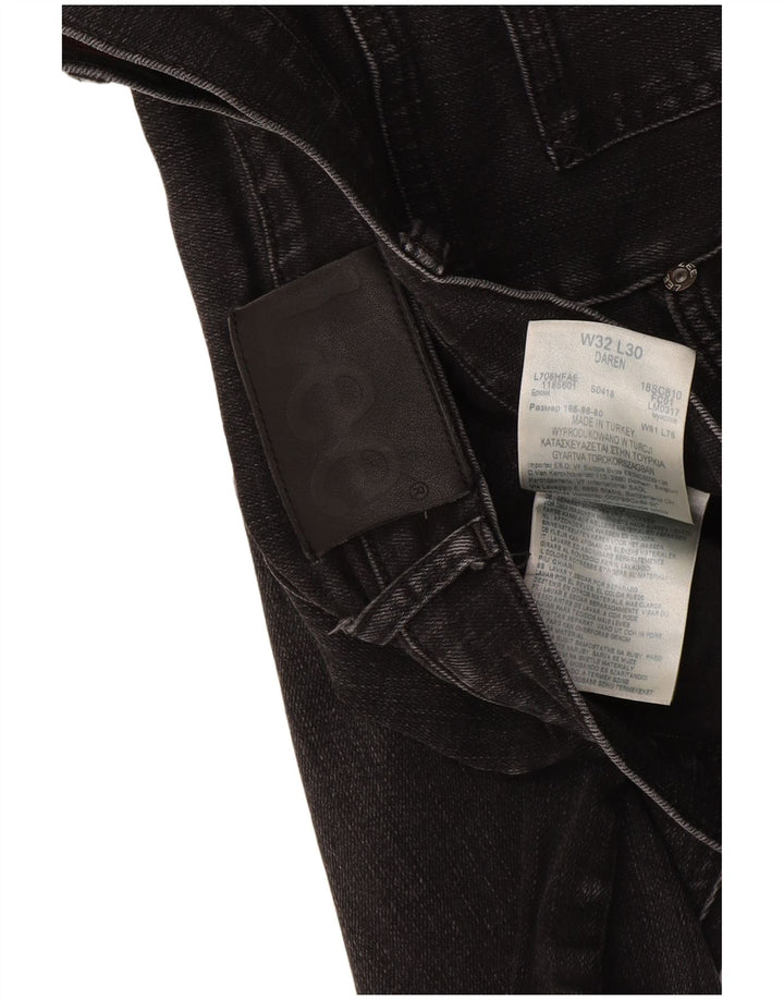 Мужские прямые джинсы Lee Daren Regular W32 L30, черный хлопок