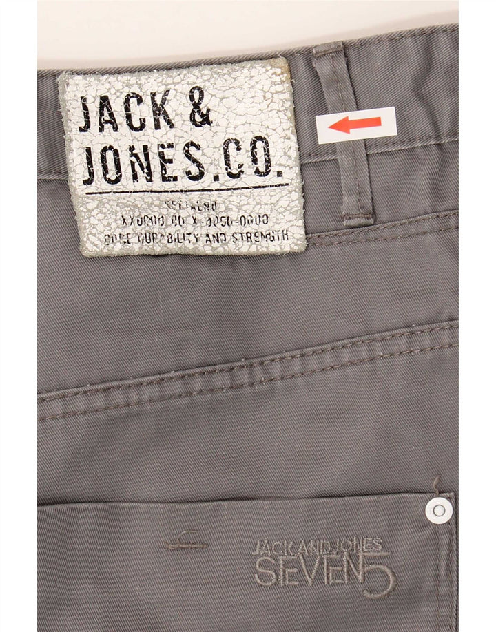 Jack & Jones Мужские повседневные шорты W32 Средний Серый