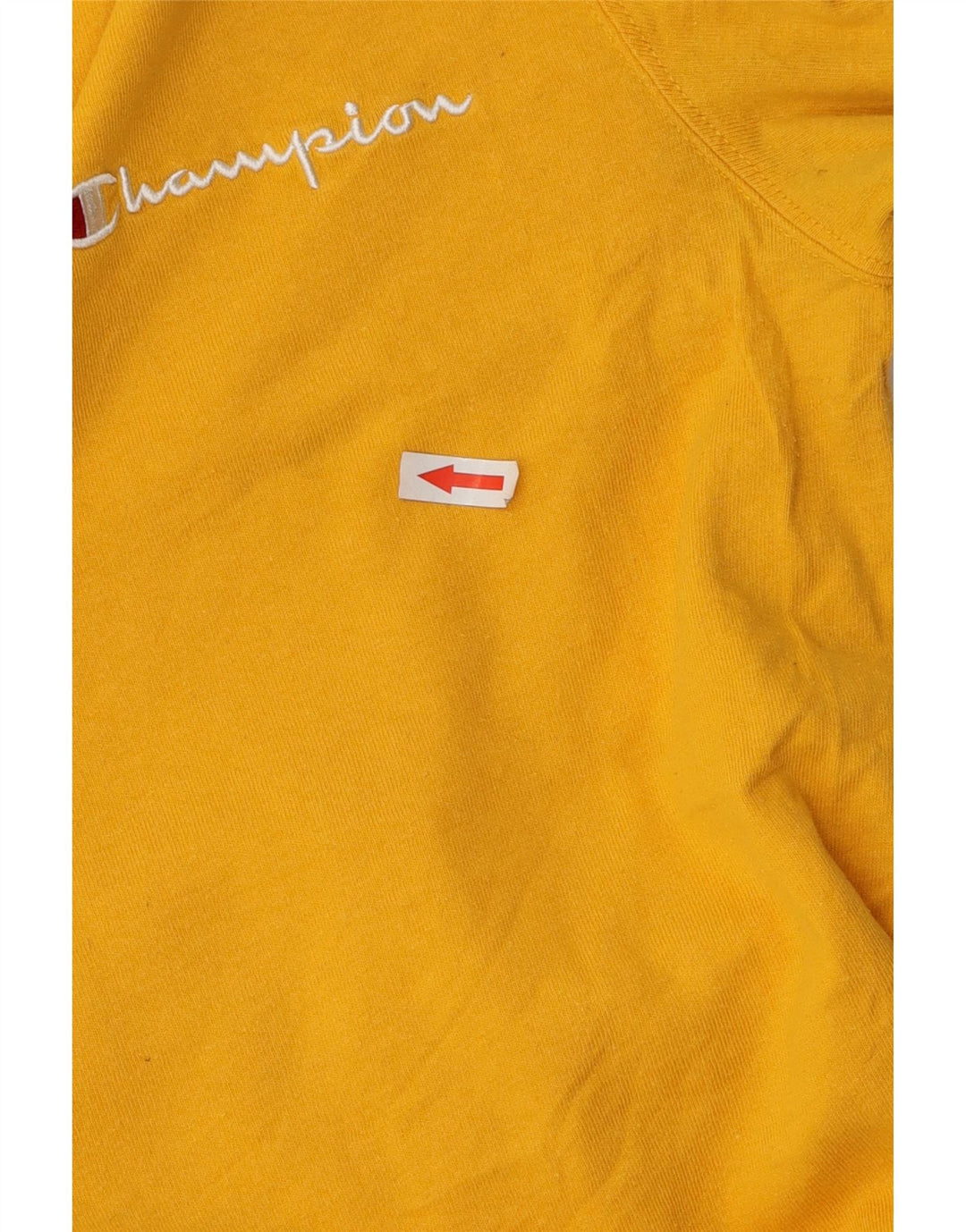 Мужская футболка CHAMPION Heritage Top среднего желтого цвета