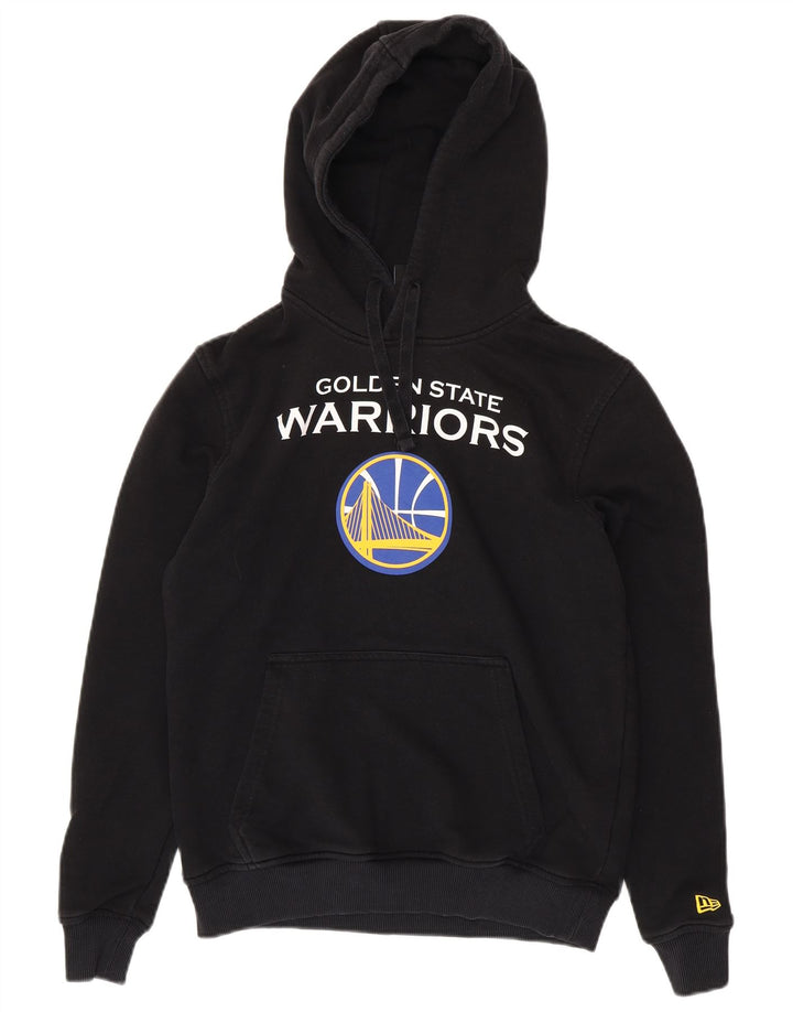 Мужской джемпер с капюшоном NEW ERA Golden State Warriors с рисунком, маленький черный