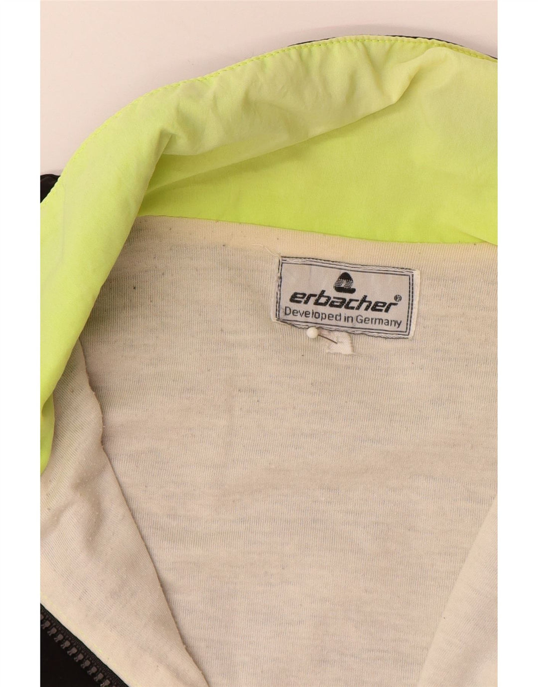 Мужская дождевик с графическим рисунком ERBACHER UK 40, большой черный полиамид с цветными блоками