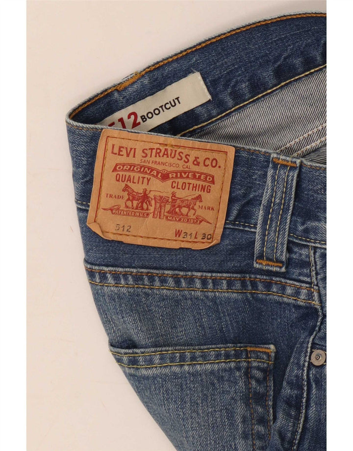 Мужские джинсовые шорты Levi's 512 W31, средние синие