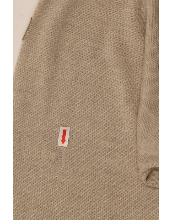 Мужской джемпер с v-образным вырезом Marz IT 48 Medium Beige Wool