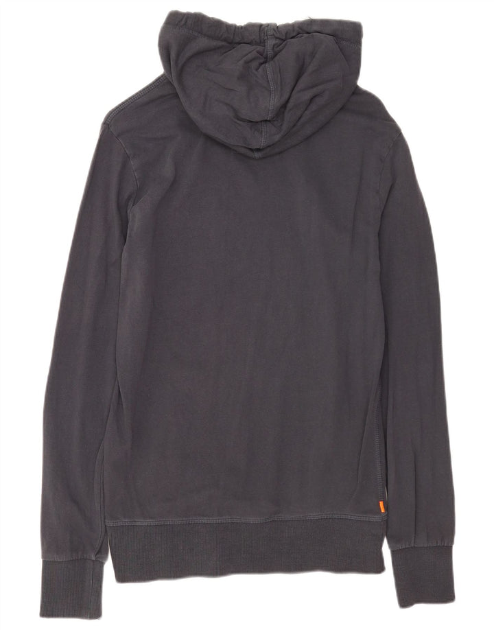 Мужской джемпер с капюшоном Superdry, черный, хлопковый, среднего размера