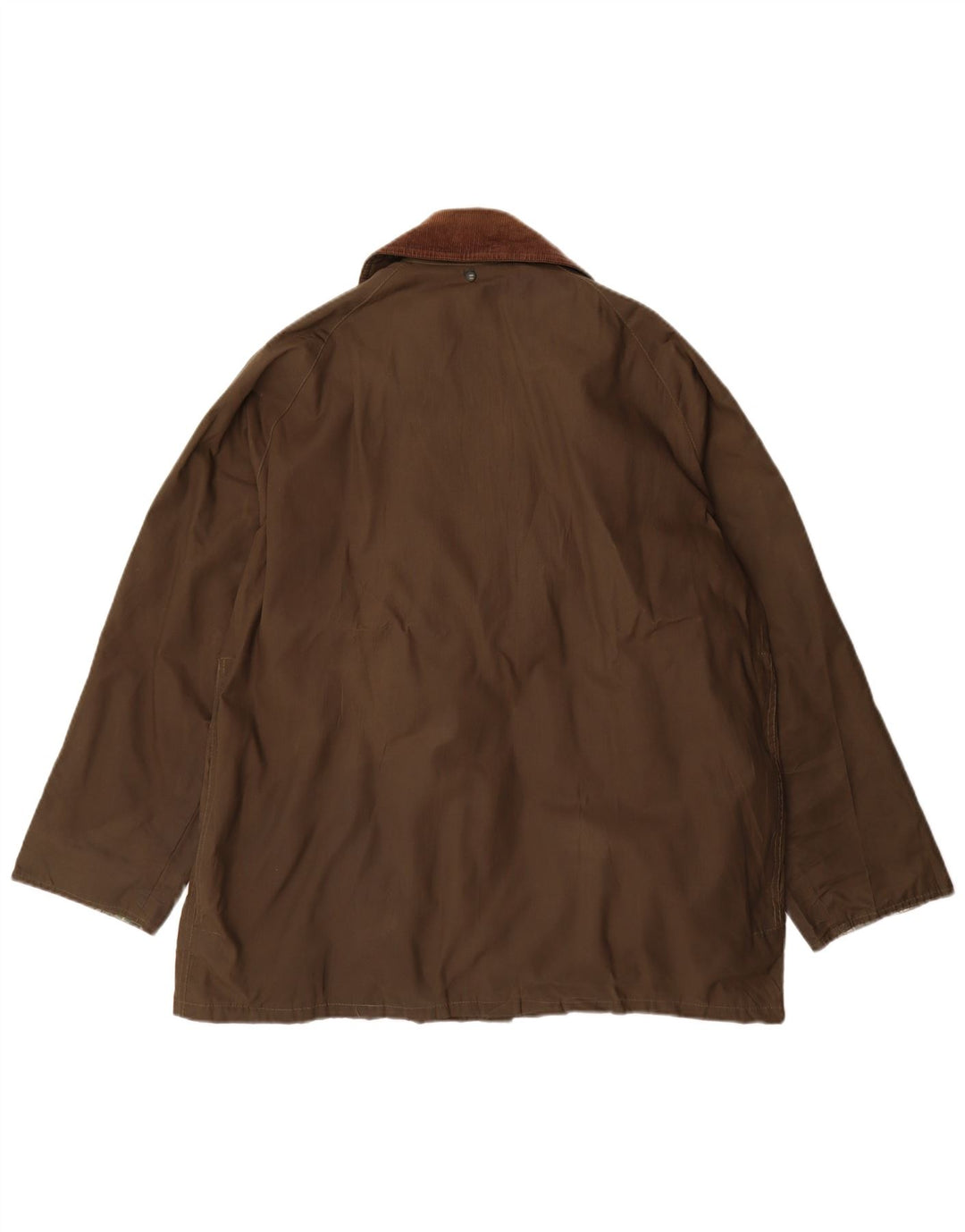 Винтажная мужская куртка свободного покроя из вощеного хлопка, Великобритания, 36, маленький размер, цвет хаки, полиэстер