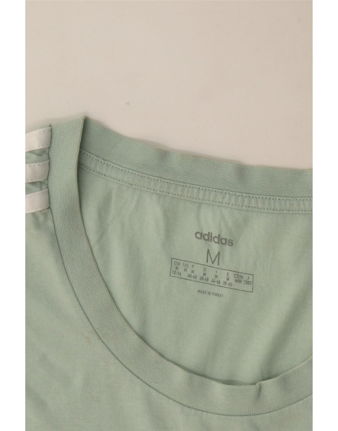 Женская футболка Adidas Top UK 12/14, средний зеленый