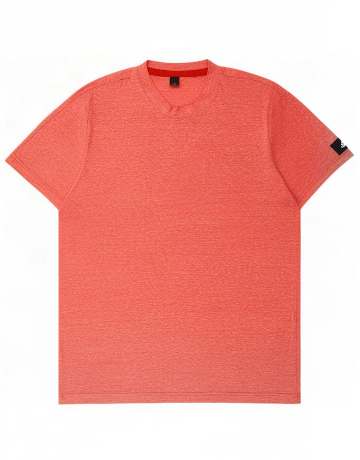 Мужская футболка Adidas Top Large Pink в крапинку из полиэстера