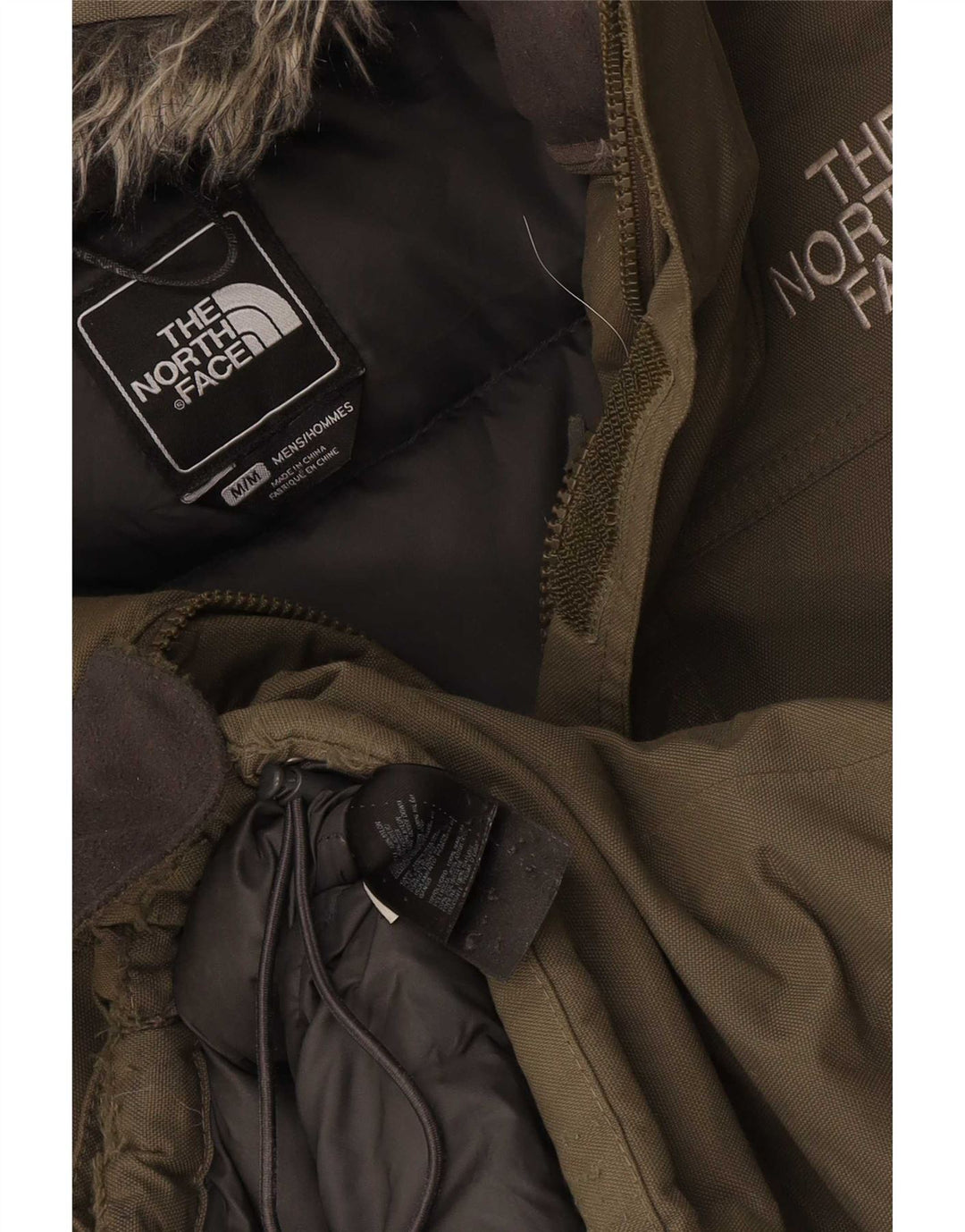 Мужская утепленная куртка The North Face UK 38, средний хаки, нейлон