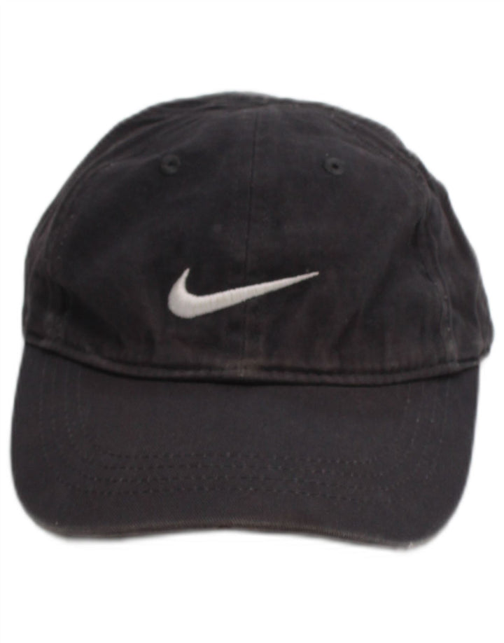 Бейсболка с рисунком Nike для мальчиков, один размер, черная