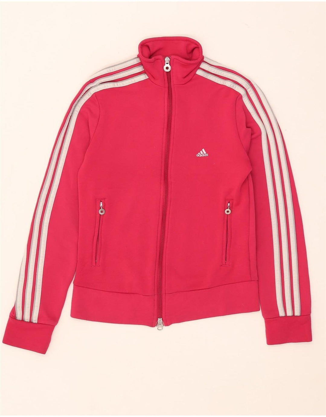 Женский спортивный костюм Adidas Top Jacket UK 12, средний розовый полиэстер