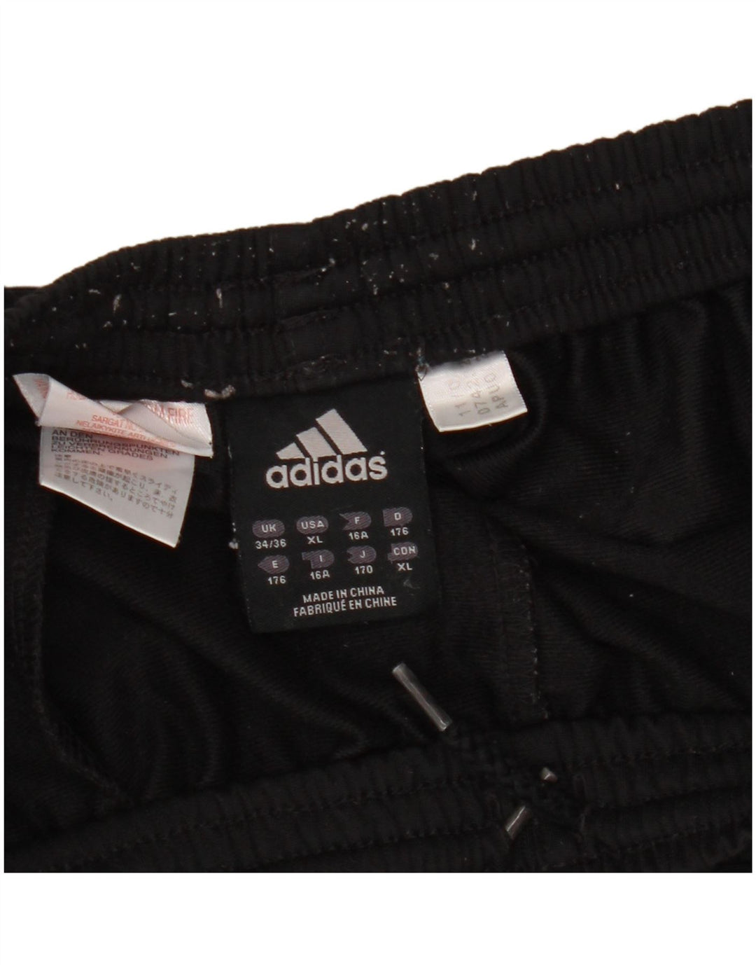 Спортивные брюки ADIDAS для мальчиков 15-16 лет, черные