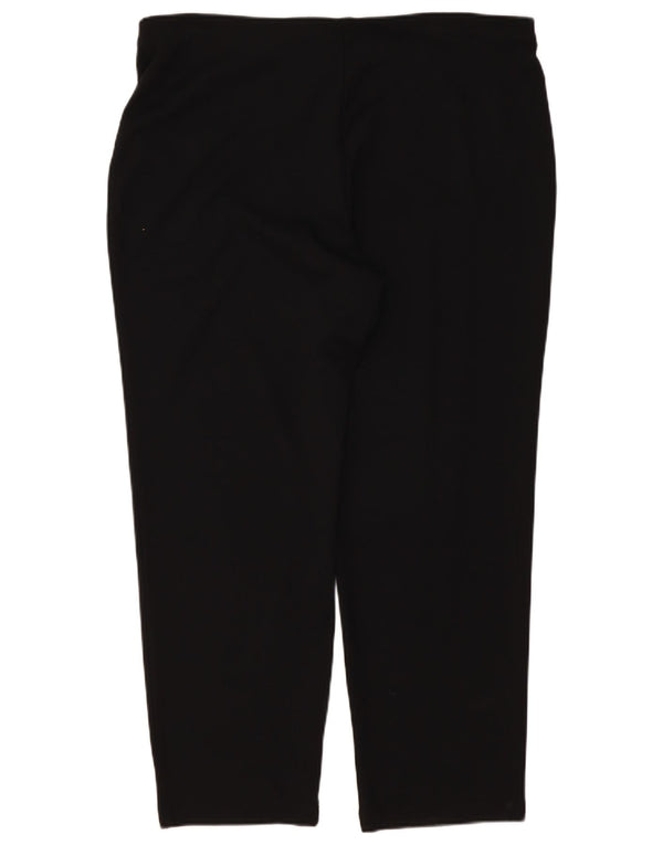 Женские прямые повседневные брюки Marks & Spencer UK 20 2XL W40 L28 черные