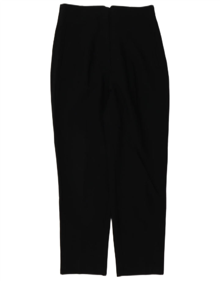 Женские зауженные костюмные брюки Zara Medium W28 L27, черные, полиэстер