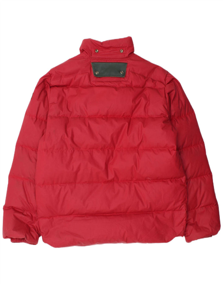 Мужская утепленная куртка Diesel UK 42 XL, красный полиэстер