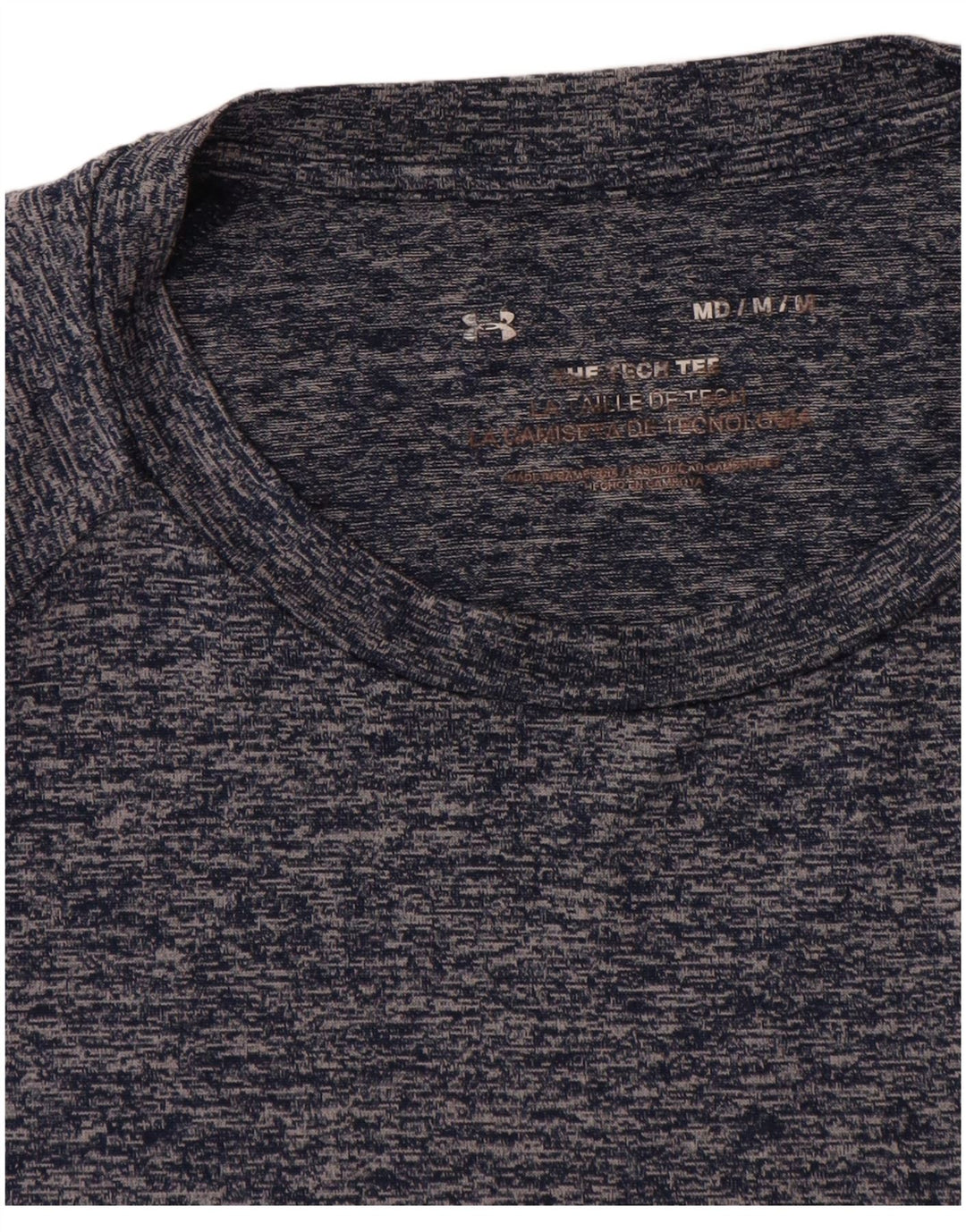 Мужская футболка Under Armour Top Medium Navy Blue в крапинку
