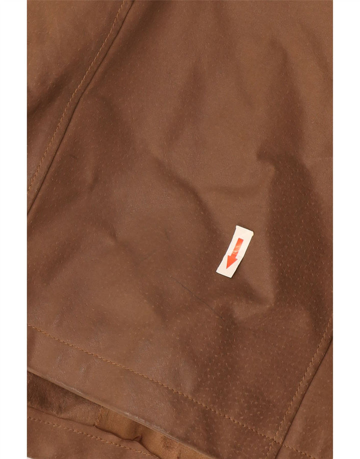 Мужская кожаная куртка Route 66 UK 38 Medium Beige Leather