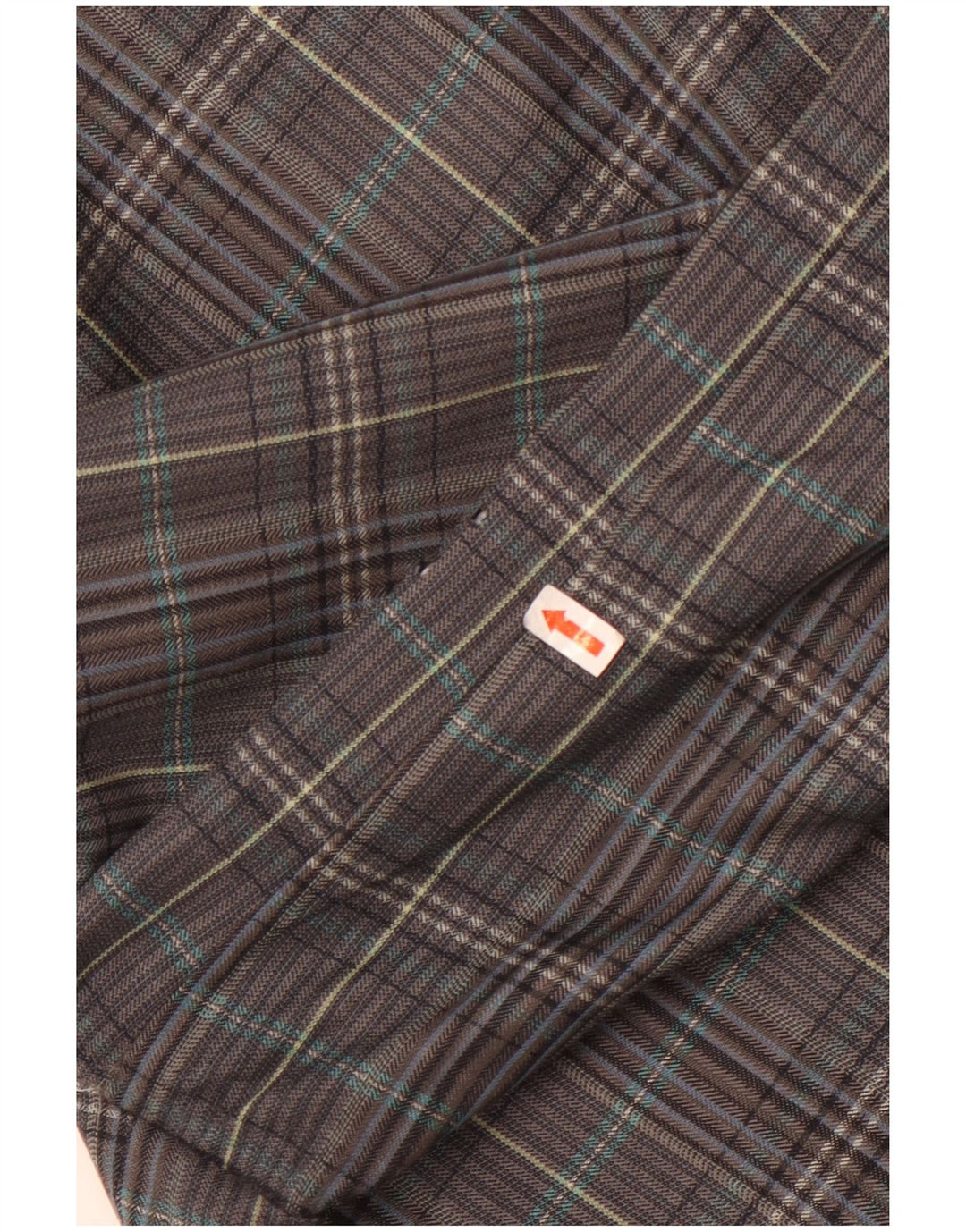 Мужской пиджак Gianluca Lorenzi на 2 пуговицах IT 56 3XL, серая шерсть в клетку