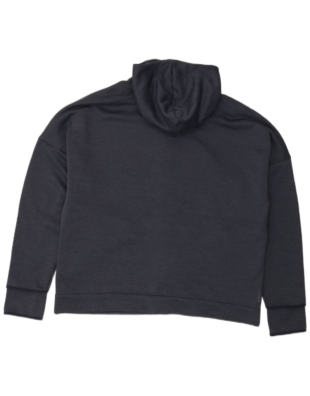 Мужской свитер с капюшоном на молнии Adidas 2XL темно-синий из полиэстера