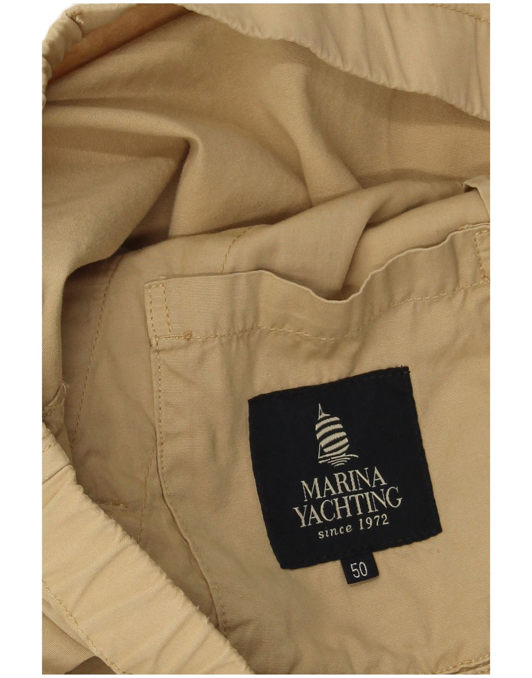 Мужской бомбер Marina Yachting IT 50, большой, бежевый, хлопок