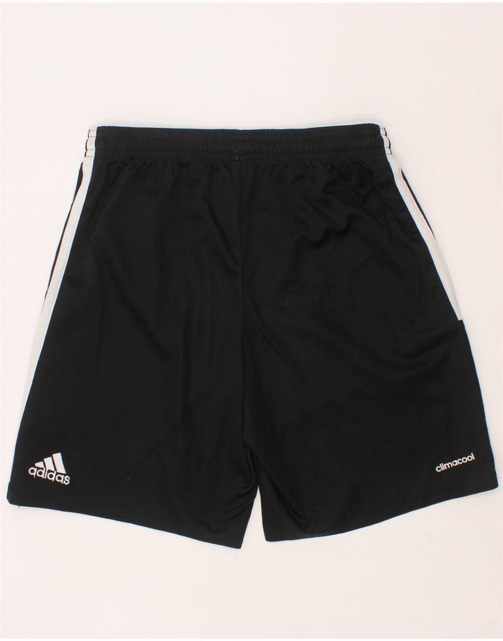 ADIDAS Boys Climacool Sport Shorts 11-12 Years  Black Polyester Vintage Adidas and Second-Hand Adidas from Messina Hembry 