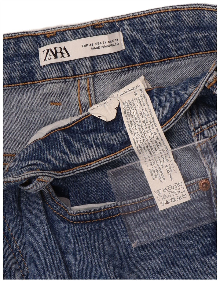 Мужские джинсовые шорты Zara EU 40 Medium W31 Синие, хлопок