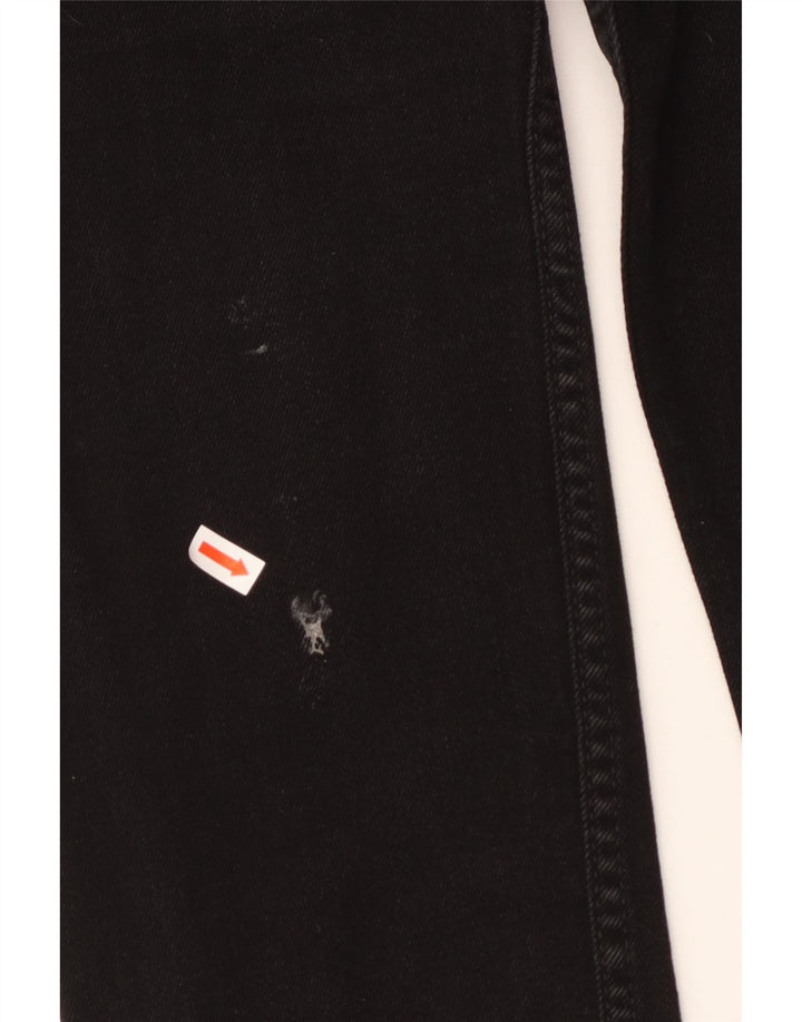 Мужские зауженные зауженные джинсы LEVI'S 512 W34 L32, черный хлопок