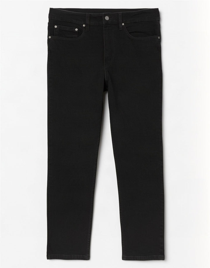 Мужские зауженные джинсы Levi's 502 W34 L30, черный хлопок