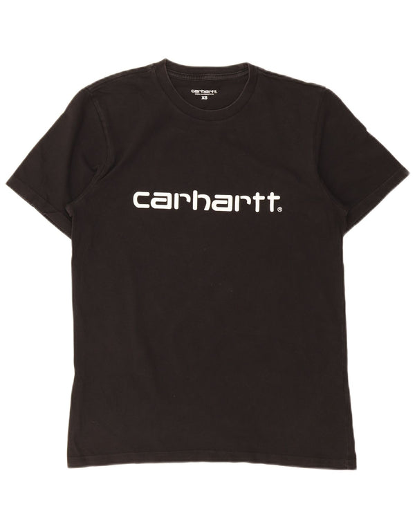 Мужская футболка с рисунком Carhartt Top XS, черный хлопок