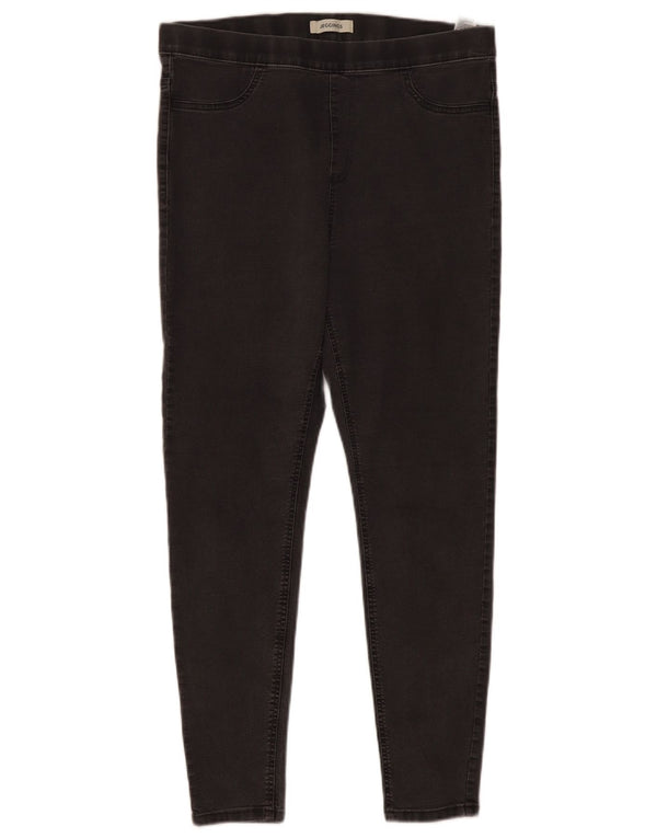 Женские джинсы джеггинсы Marks & Spencer UK 14, большие, W34 L28, серые, хлопковые