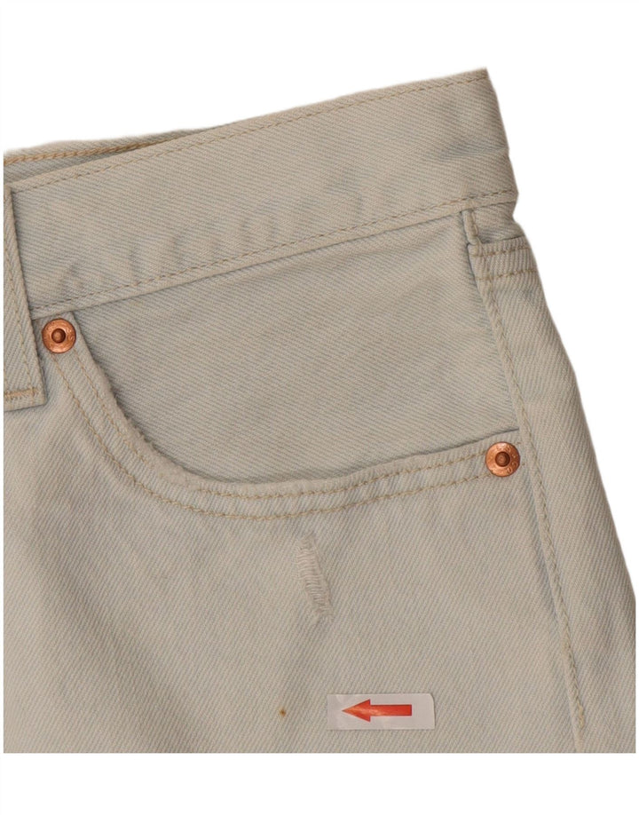 Женские джинсовые шорты Levi's 501 W26, маленькие синие, хлопок