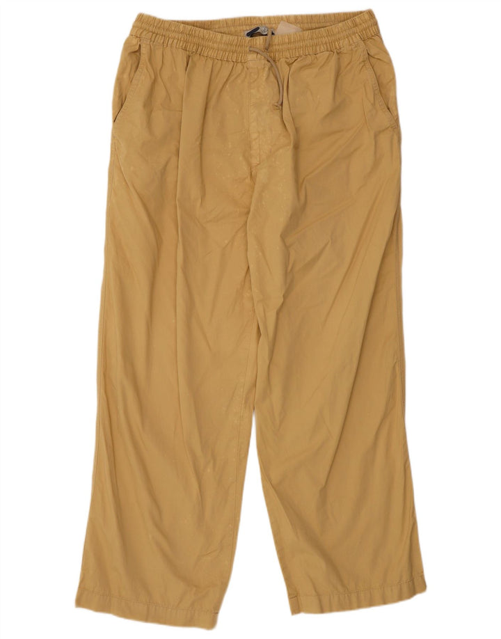 FILA Mens Straight Trousers W38 L28 Beige