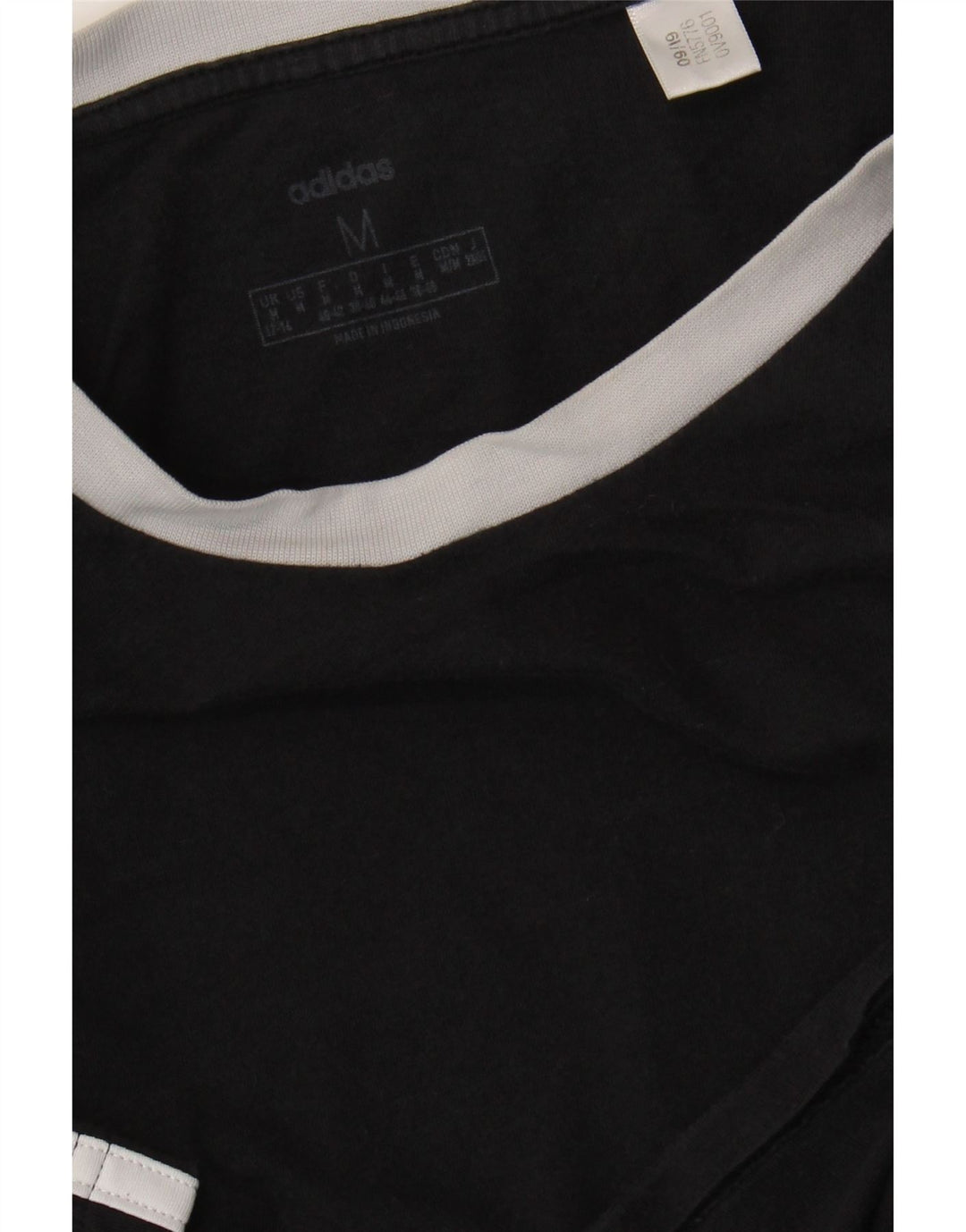 Женская футболка с рисунком Adidas Top UK 12/14, средний черный