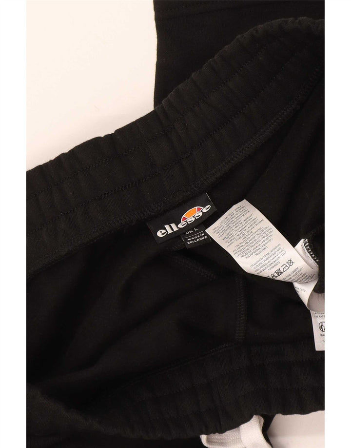 Мужские спортивные шорты Ellesse, большие черные, хлопок